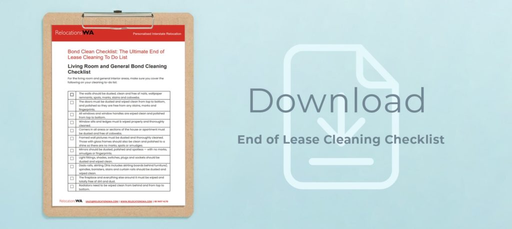 End of Lease Cleaning Checklist PDF