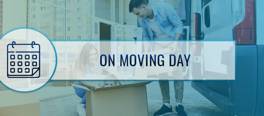 on moving day