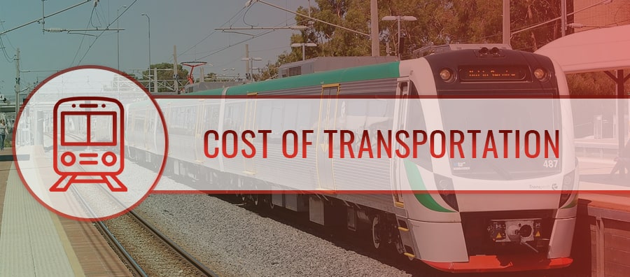 Perth Australia Living Cost - Cost of Transportation